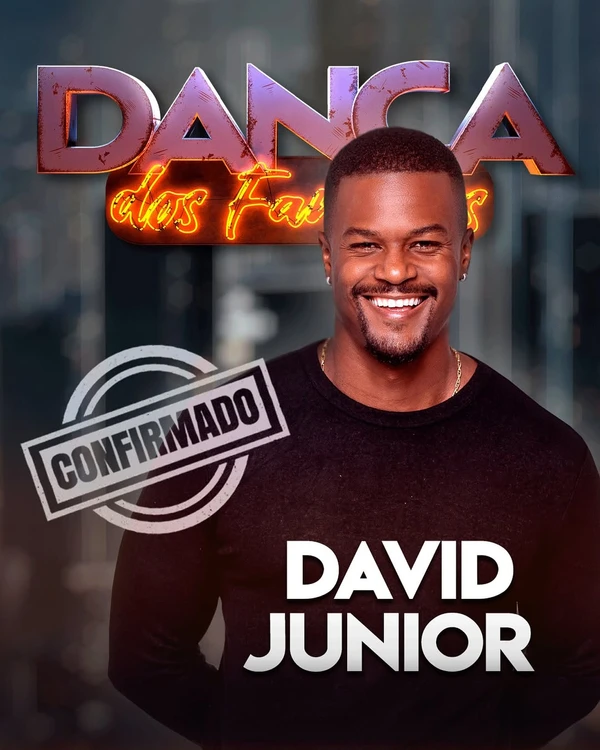 David Junior estará na Dança dos Famosos 2025 por Reprodução/Instagram