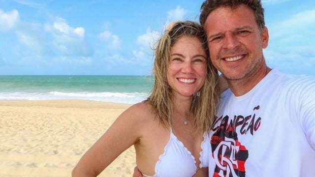 Eduardo Moreira é criador do funk "Ô Trumpi' e casado com Juliana Baroni por Reprodução/Redes Sociais