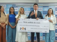 Imagem - Bispo Bruno Leonardo faz doação de R$ 500 mil a hospital baiano