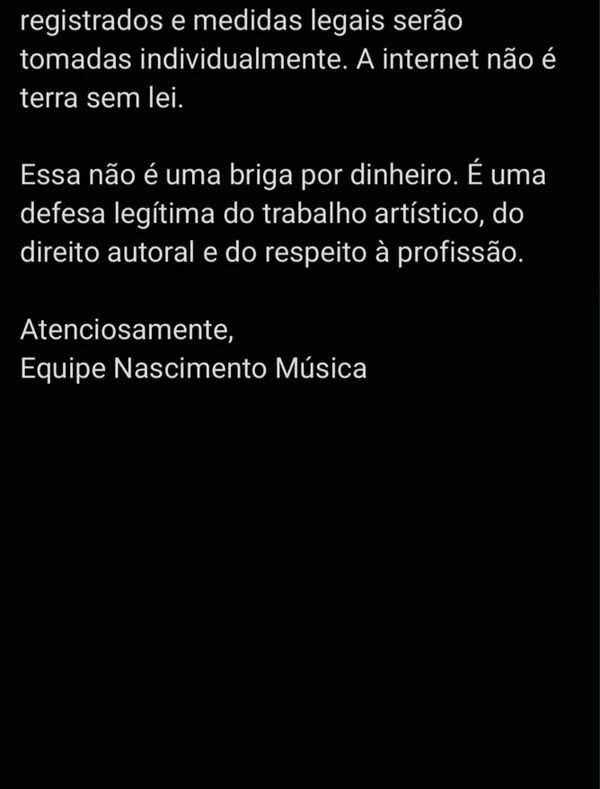 Milton Nascimento se pronuncia após processo contra o Cruzeiro por Reprodução