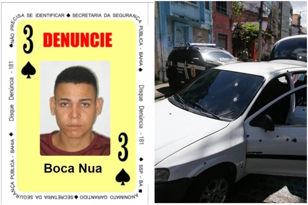Boca Nua foi morto no bairro de Nazaré