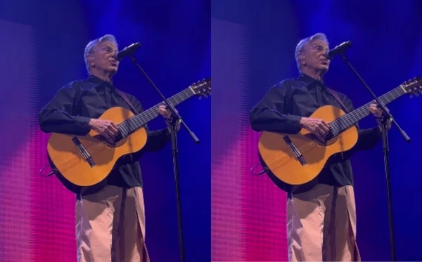Caetano homenageia Preta Gil com música de Gilberto Gil no Rio