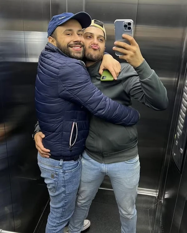 Rômulo D'Avila e Guilherme Gaspar por Reprodução/Instagram