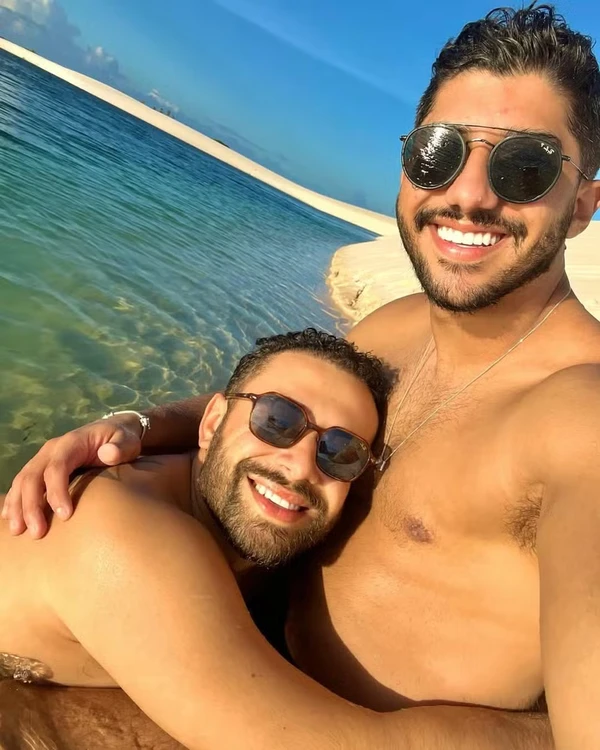 Rômulo D'Avila e Guilherme Gaspar por Reprodução/Instagram