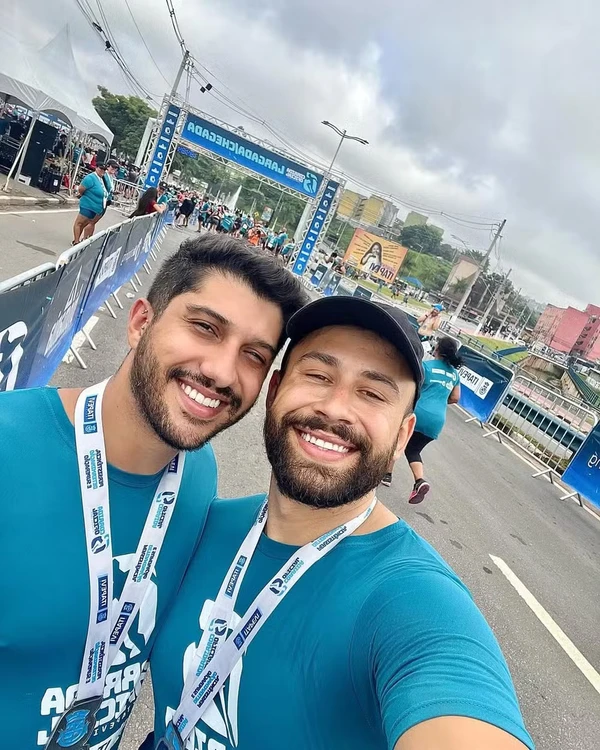 Rômulo D'Avila e Guilherme Gaspar por Reprodução/Instagram