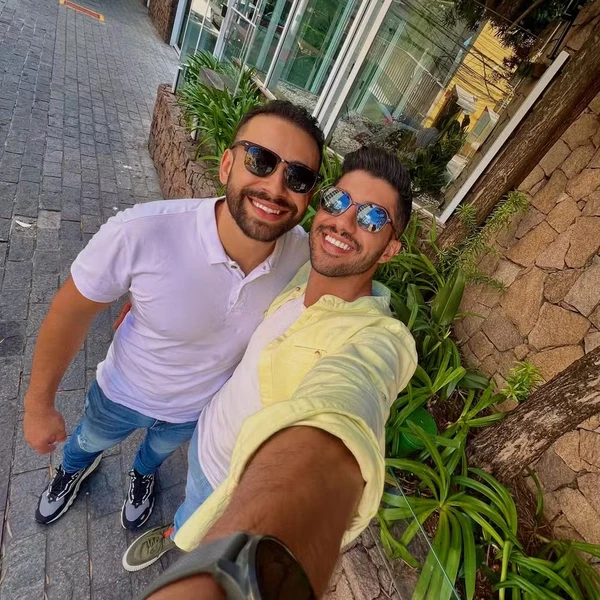 Rômulo D'Avila e Guilherme Gaspar por Reprodução/Instagram