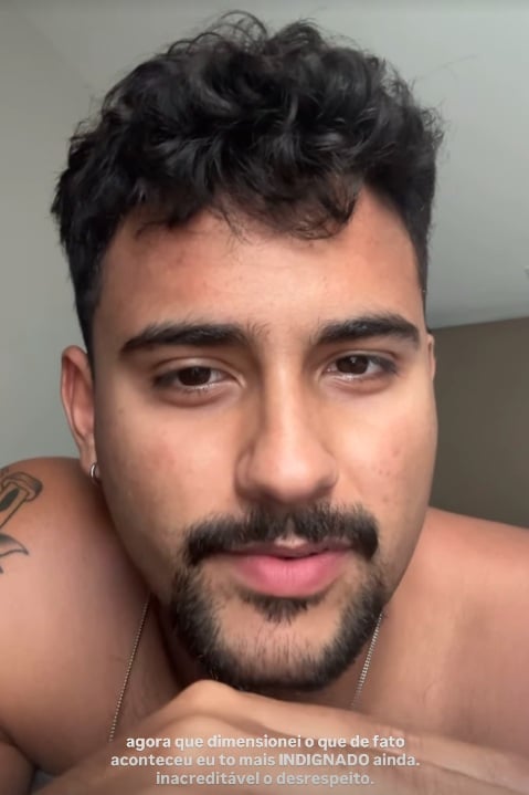 Story de Lucas Pizane por Reprodução