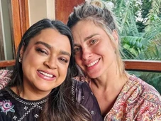 Imagem - Carolina Dieckmann fala sobre luto por Preta Gil: 'Tem dia que você já acorda chorando'