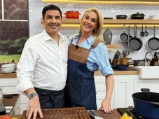 Imagem - Edu Guedes retorna à TV após cirurgia e recebe homenagem de Ana Hickmann: 'Presente para nós'