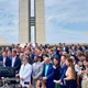Imagem - Parlamentares bolsonaristas ocupam rampa do Congresso em protesto: 'Fora, Moraes'