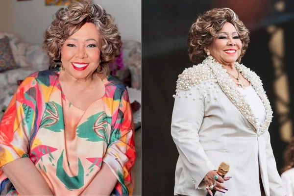 Alcione tranquilizou fãs