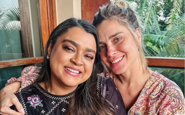 Carolina Dieckmann se emociona ao falar do luto por Preta Gil