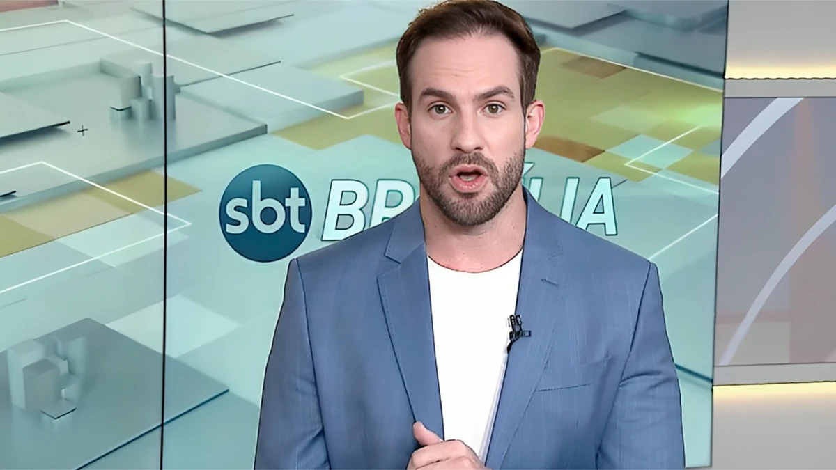 Daniel Adjuto foi outro nome afetado pela reformulação do SBT, ele foi desligado em março de 2025 por Reprodução