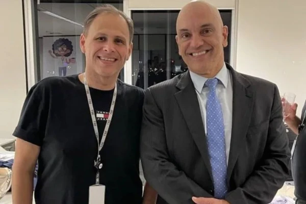 Eduardo Tagliaferro e Alexandre de Moraes