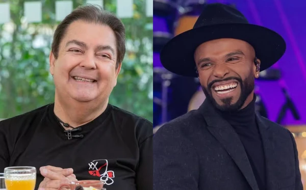 Faustão e Alexandre Pires