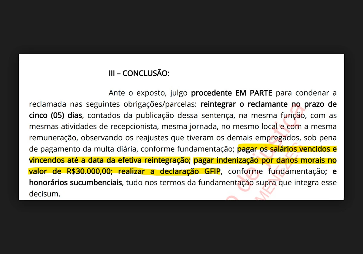 Fundação é condenada a pagar R$ 30 mil por demitir funcionário que vive com HIV 