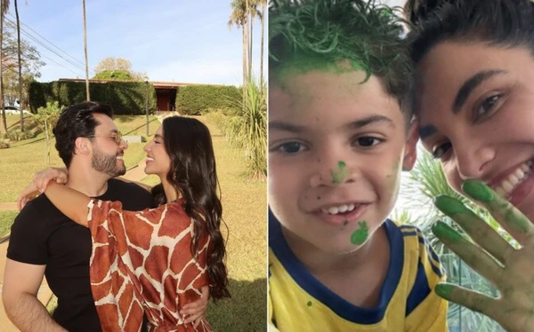 Murilo Huff, Gabriela Versiani e Leo Mendonça
