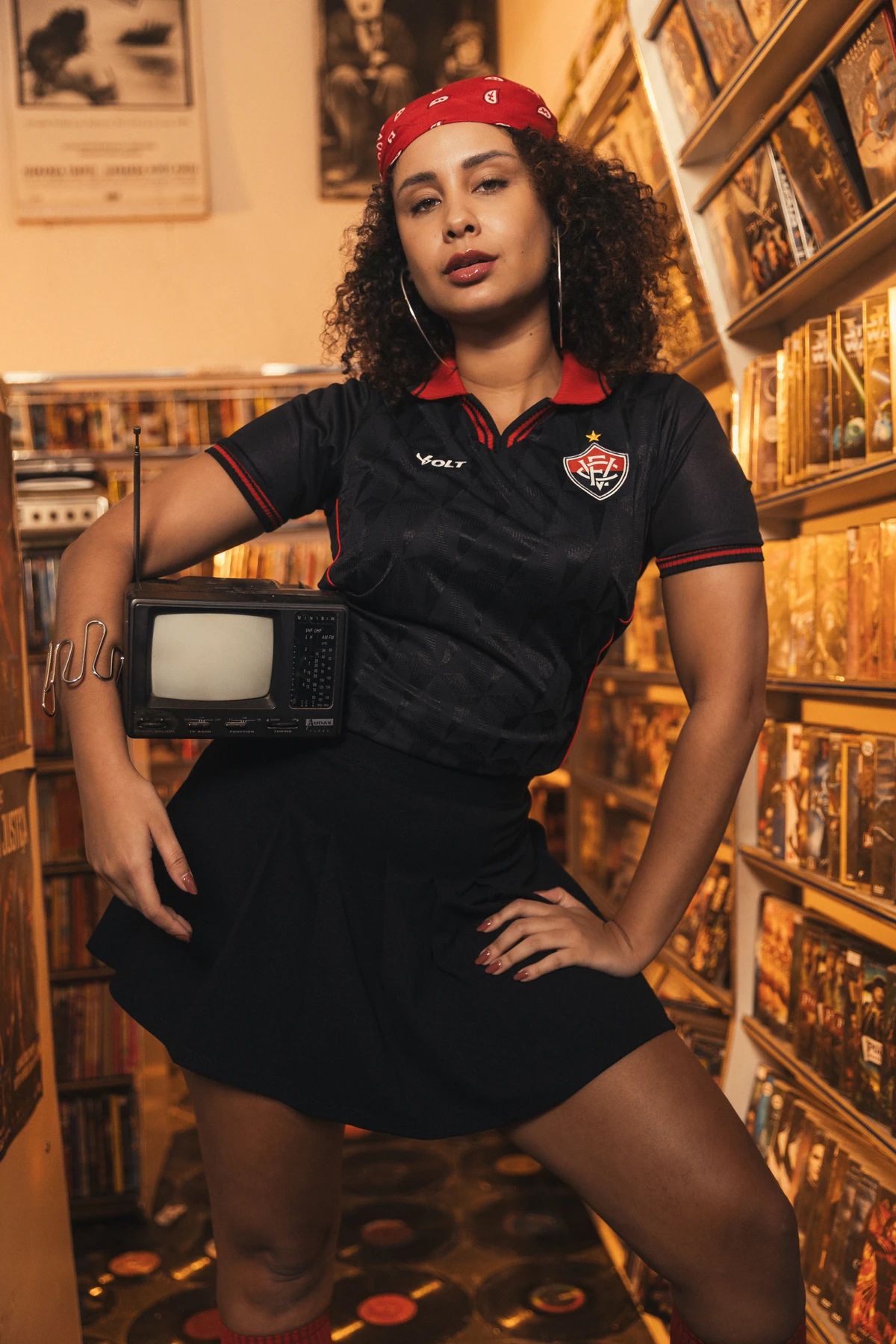 Novo terceiro uniforme do Vitória  por Igor Pola/Volt Sport  