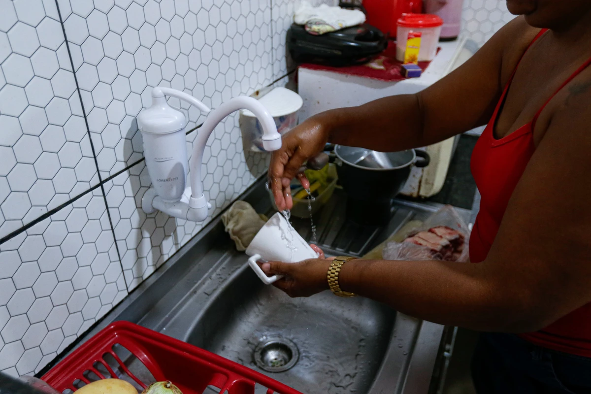 Problemas com a falta de água em Salvador por Arisson Marinho/CORREIO
