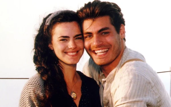 Ana Paula Arósio e Thiago Lacerda são os protagonistas da trama histórica Terra Nostra, de 1999
