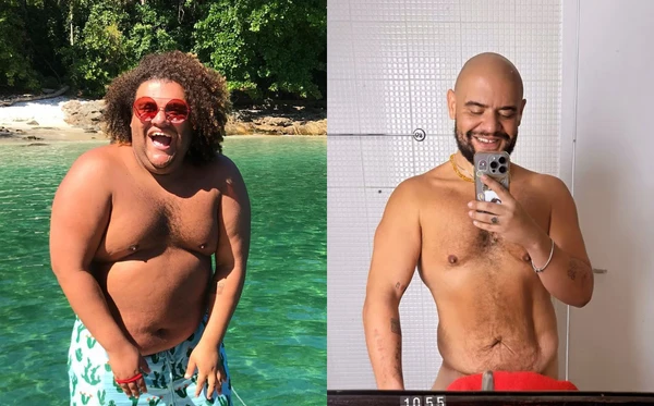 Gominho perdeu 61kg por Reprodução/Instagram