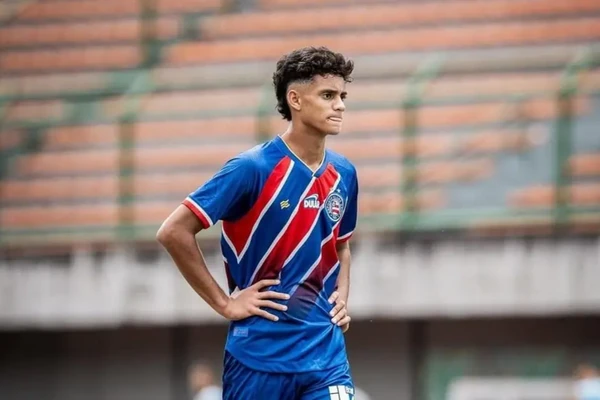 Daniel David, sobrinho de Hulk e atleta do sub-15 do Bahia 