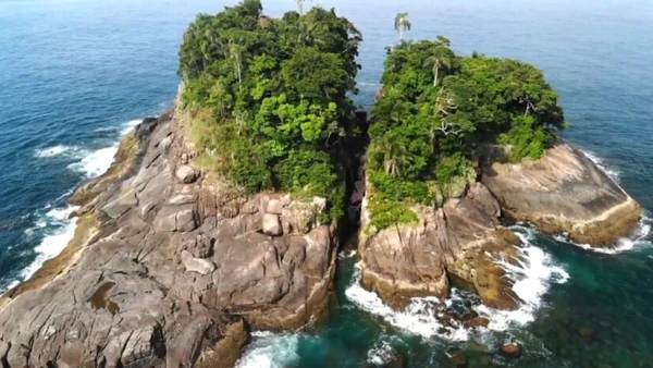 Ilha da Selinha, com menos de 5 metros de largura, pode bater recorde mundial