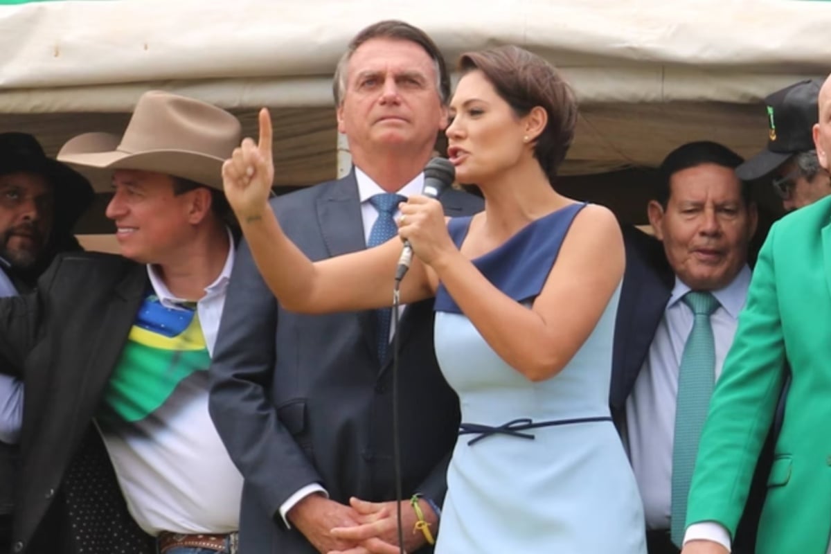 Jair e Michelle Bolsonaro por Vinícius Nunes/Metrópoles