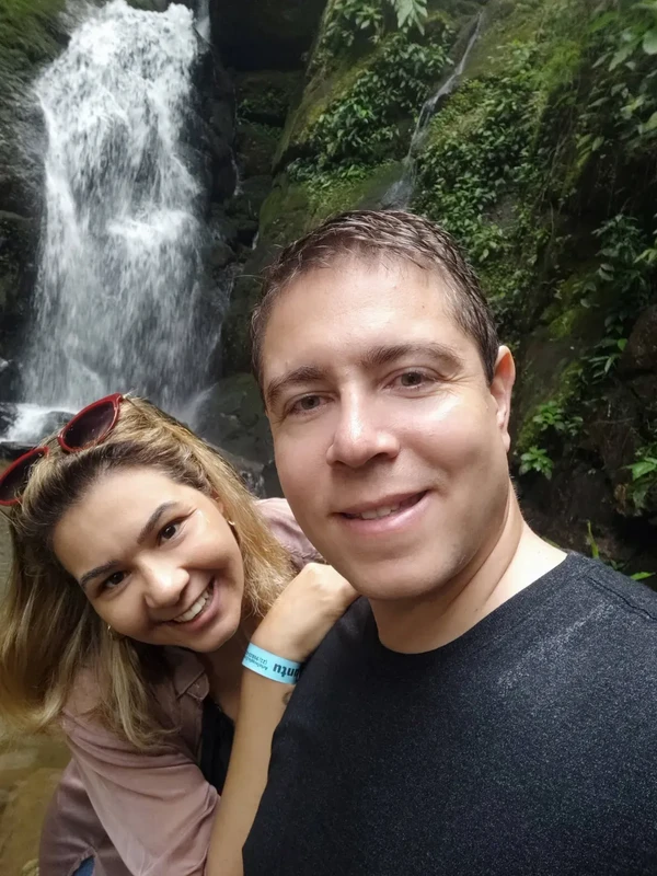 Marcus Marinho e Luana de Paula por Reprodução/redes sociais