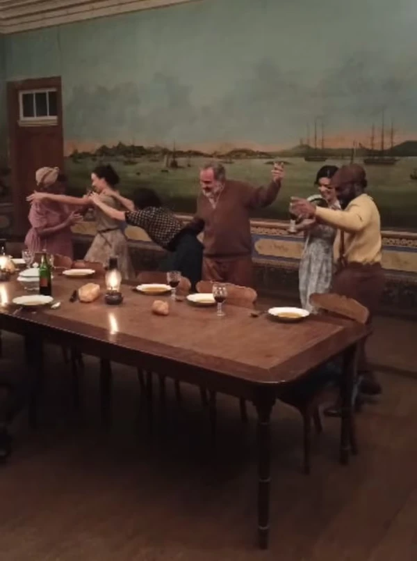 O filme "Liberdade" está sendo rodado em fazendas do sul do Rio  por Reprodução/Instagram