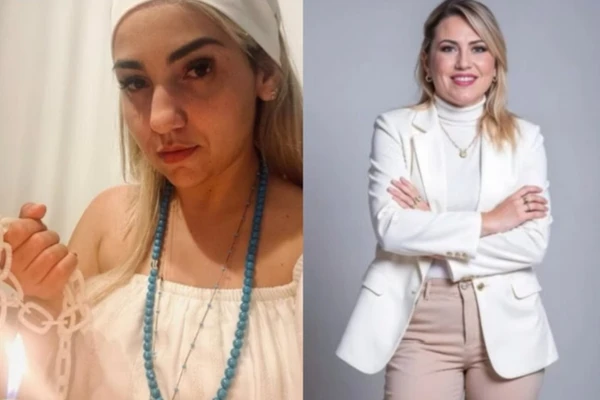 Samantha (à esquerda) e Juliana Maria Teixeira da Costa