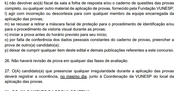 Sobre as provas por Reprodução