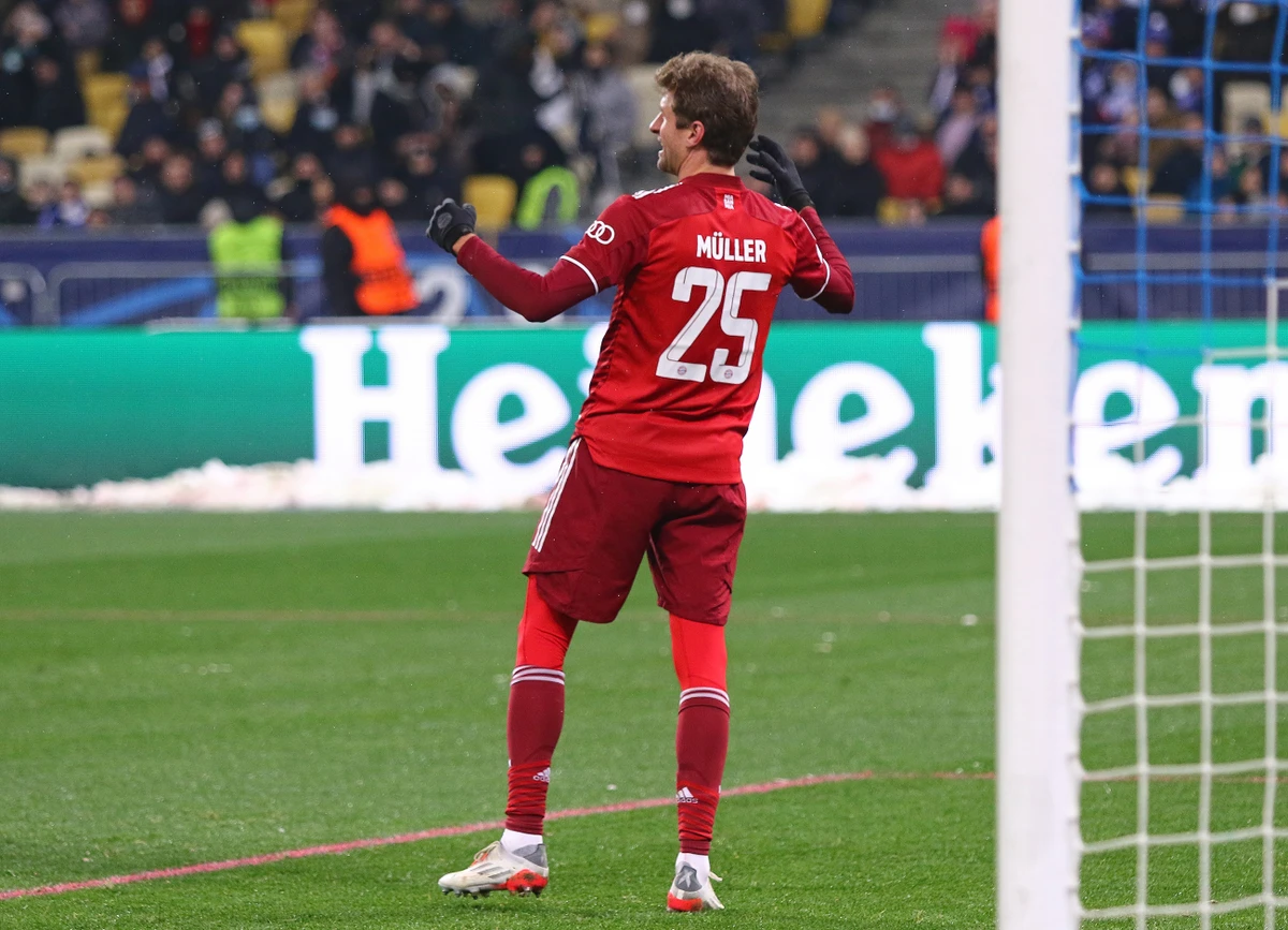 Thomas Müller por Shutterstock