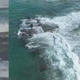 Imagem - Vídeo: homem desaparece após ser arrastado pelas ondas em praia do Litoral Norte