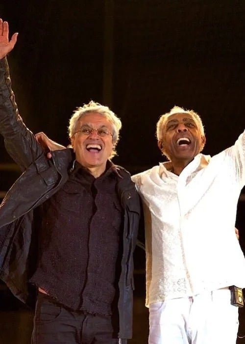 Caetano Veloso e Gilberto Gil  por Reprodução/Redes Sociais 