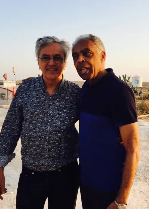Caetano Veloso e Gilberto Gil  por Reprodução/Redes Sociais 