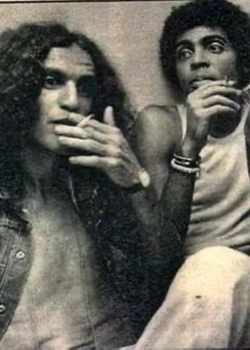 Caetano Veloso e Gilberto Gil  por Reprodução/Redes Sociais 