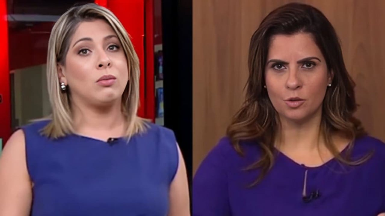 Clima entre Daniela Lima e Camila Bonfim não era dos melhores por Reprodução/GloboNews