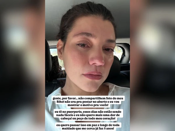 Gabi Prado se desespera após compartilhar foto do filho e faz desabafo  por Reprodução/Instagram