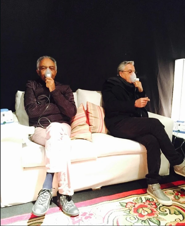 Gilberto Gil homenageia Caetano Veloso pelos 83 anos por Reprodução/Redes Sociais 