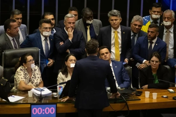 Oposição fez obstrução no Congresso