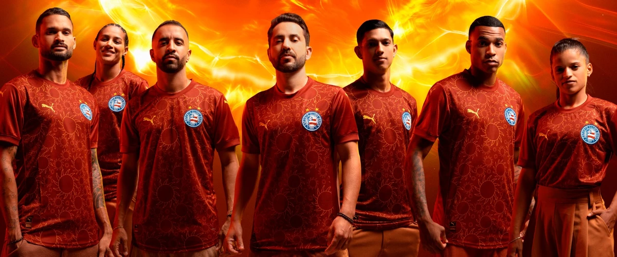 Uniforme 3 do Bahia para a temporada 2025 por Divulgação/EC Bahia