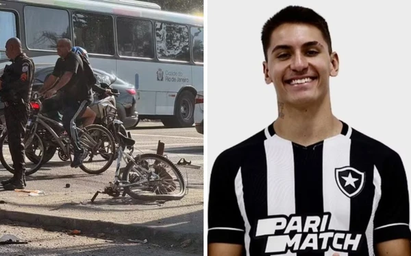 Ex-Botafogo atropela quatro pessoas e é preso por tentar tomar arma de policial 