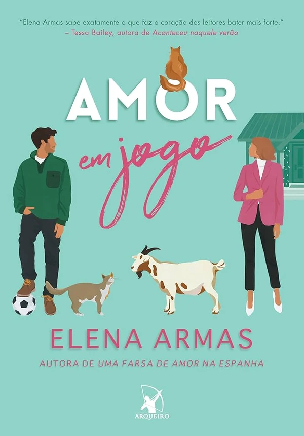 Livro Amor em Jogo, de Elena Armas por Divulgação