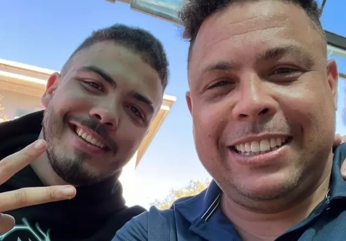 Ronaldo e Ronald por Reprodução/Instagram