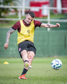 Último treino do Vitória antes de encarar o São Paulo  por Victor Ferreira/EC Vitória