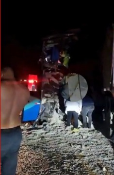 Acidente na BR-163 por Reprodução