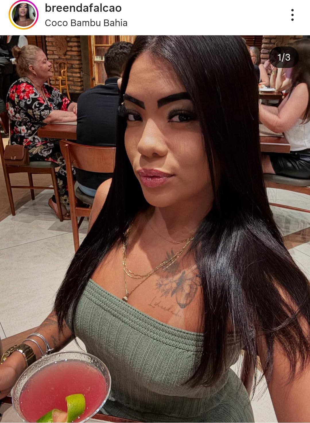 Influenciadora Brenda Falcão tem irmão gêmeo assassinado por Redes sociais