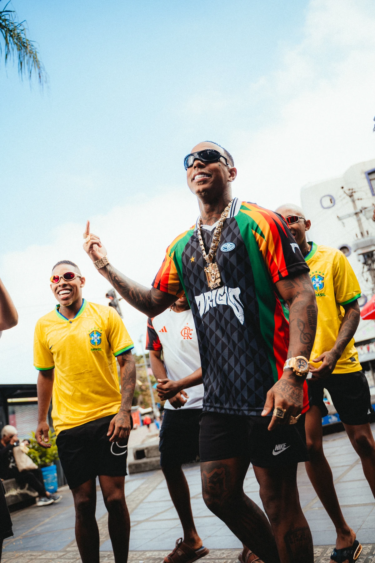 Oh Polêmico grava clipe com DJ Buarque no Rio de Janeiro por Divulgação