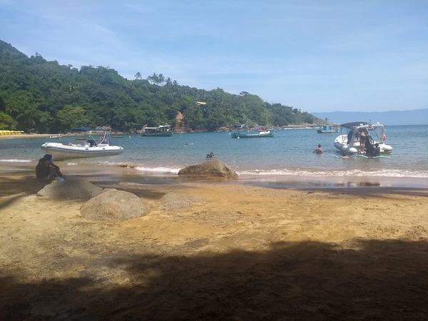 Praia de Castelhanos por Reprodução